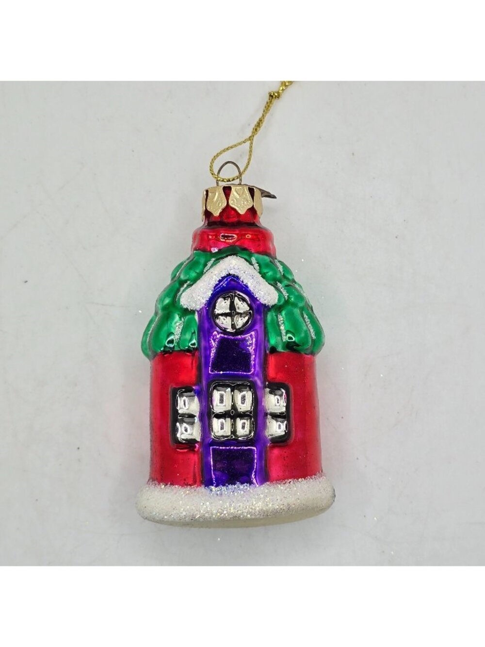 Christmas Ornament Glass Holiday House Thomas Pacconi Museum Series 2003 VTG